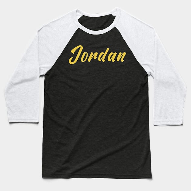 Jordan Baseball T-Shirt by Shop Ovov